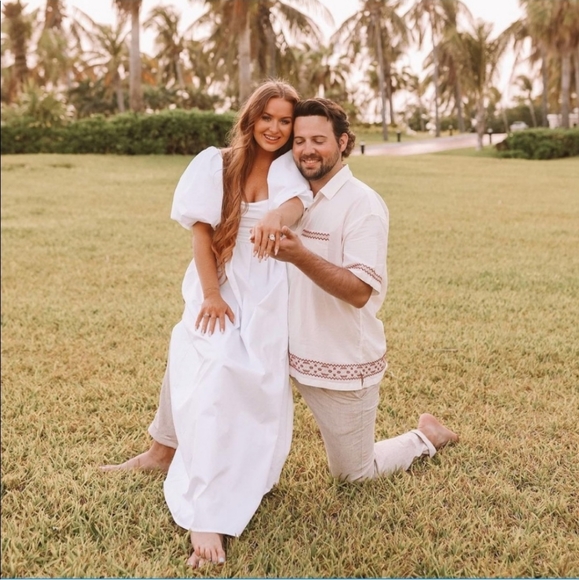 Zara Draped Poplin Midi Dress - Picture 8 of 16